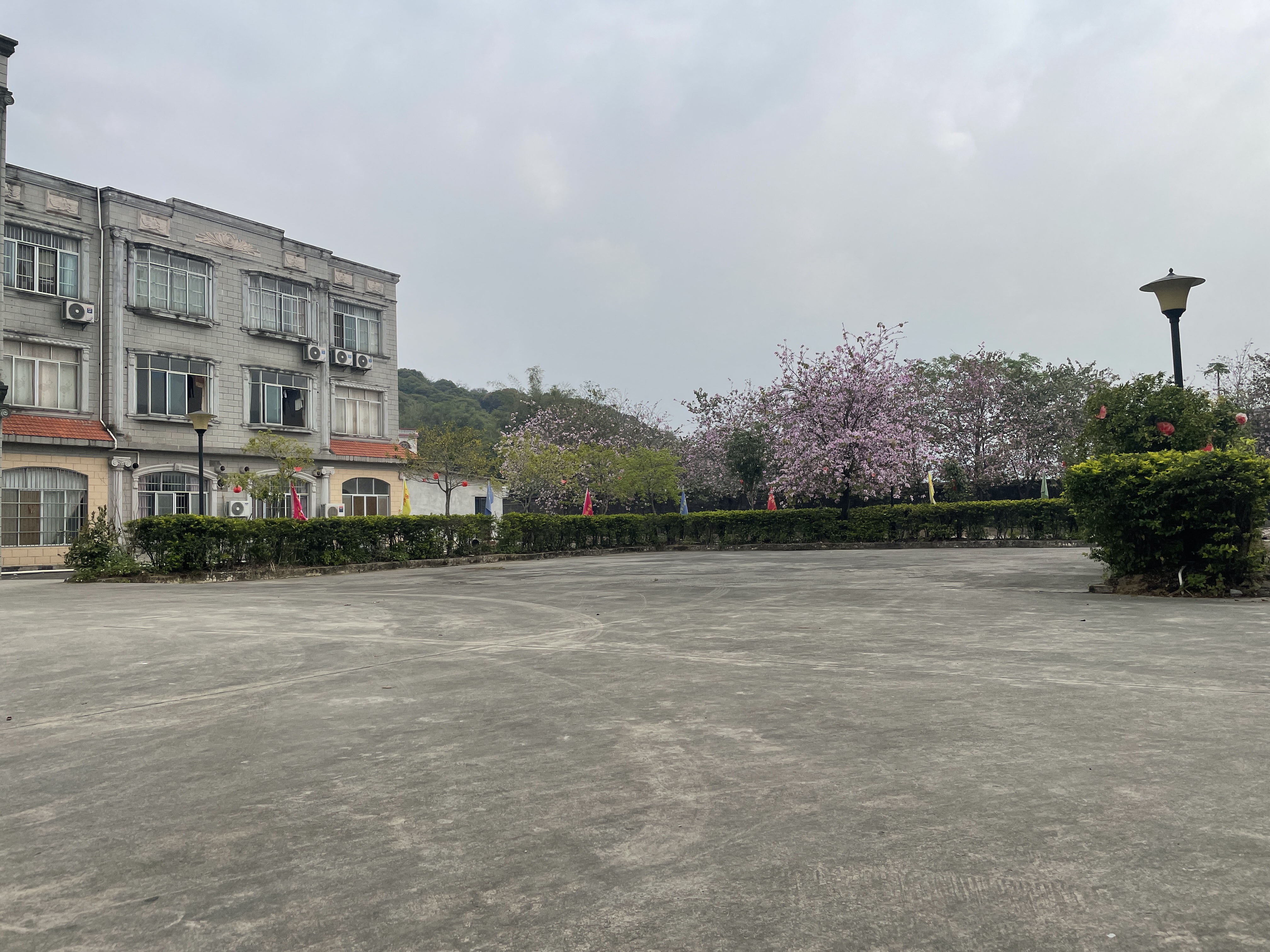 佛善安养院前院东面